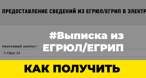 Выписка из ЕГРЮЛ/ЕГРИП — как получить бесплатно по ИНН