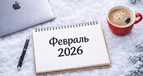 Отчетность и платежи в феврале 2026 года: шпаргалка для бухгалтера
