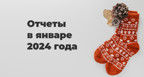 Отчетность за январь 2024 года: шпаргалка для бухгалтера